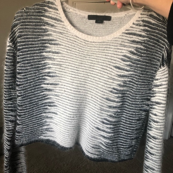 Alexander Wang Sweaters - Alexander Wang Acrylic alpaca wool cropped sweater